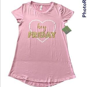 FRENCH Affair Hey Friday Sleep Shirt